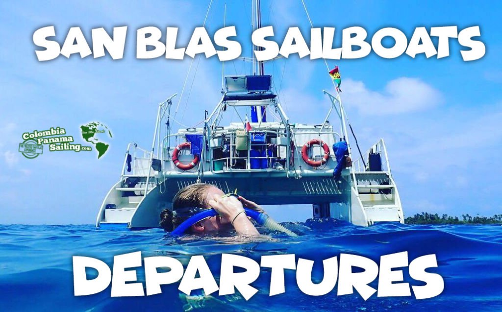 San Blas Sailboats Departures